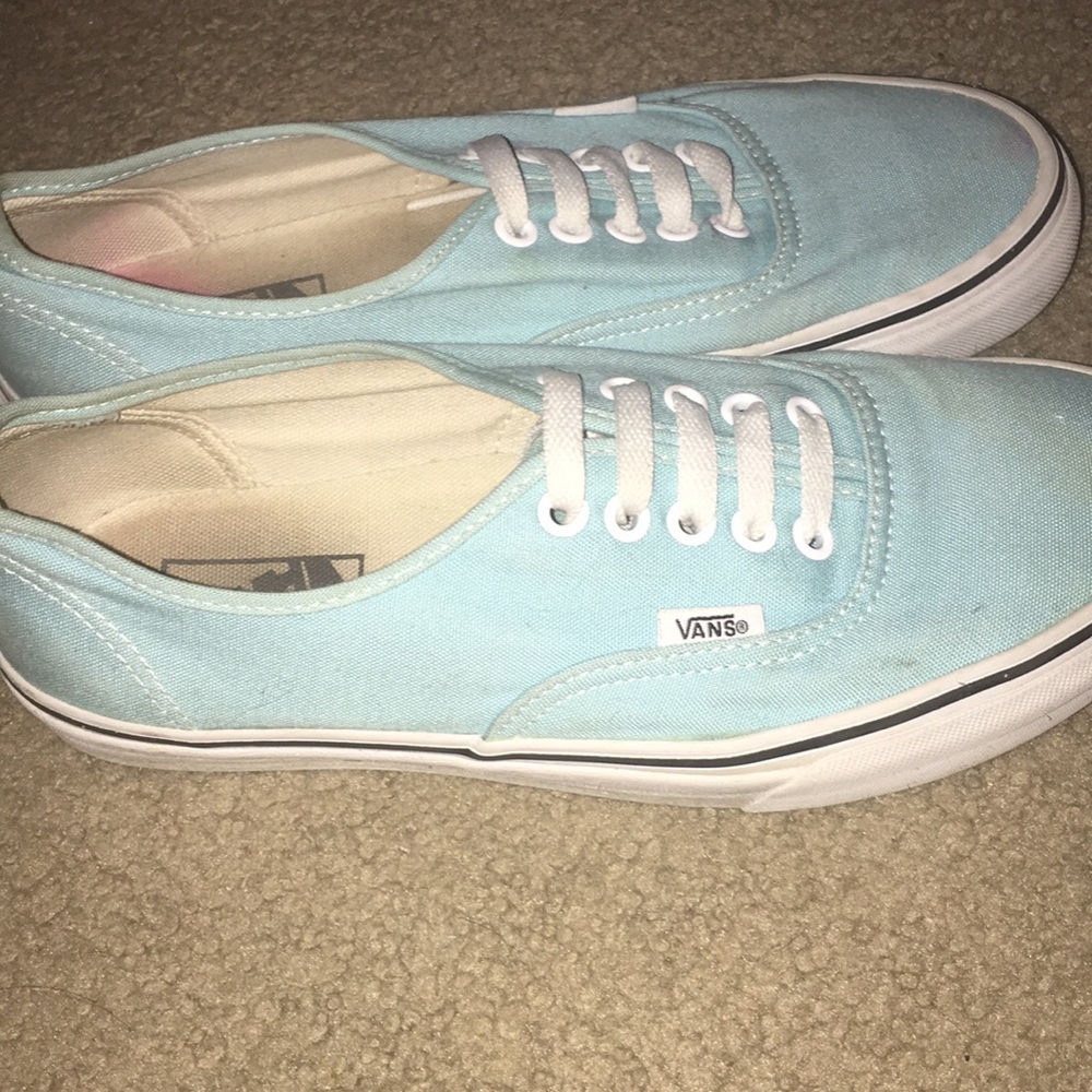 Light Blue Classic Vans